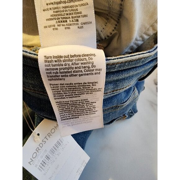 Jamie Topshop Moto Size 25 Jeans High Rise Skinny NWT - Picture 6 of 6